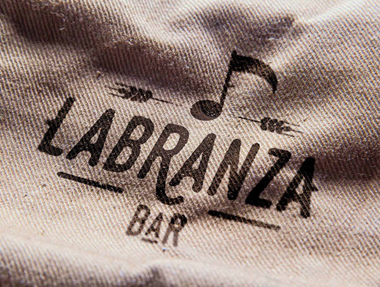 logotipo do bar labranza
