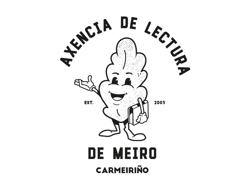 logotipo na versión positiva negro sobre branco