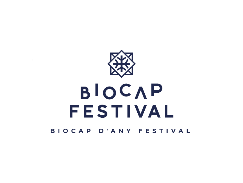 logo do biocap azul con fondo branco