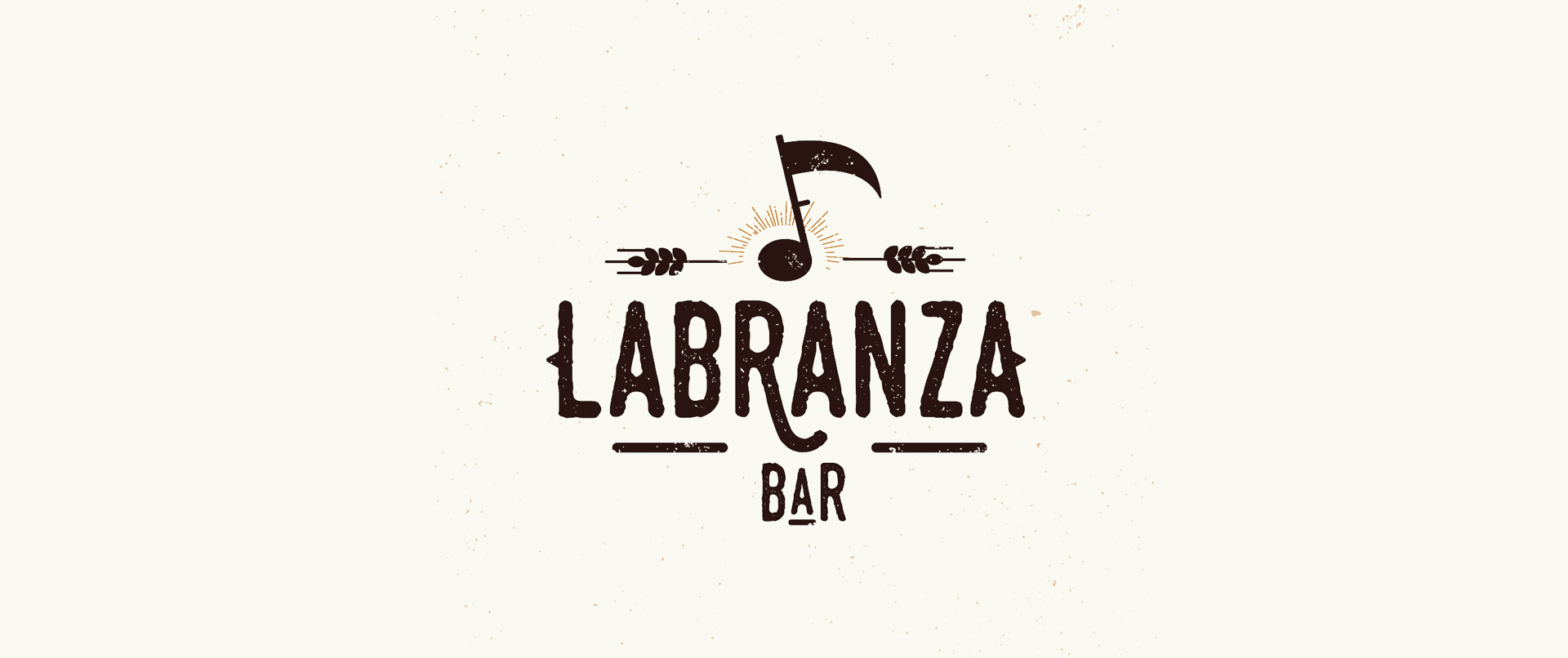 logotipo deseñado para o bar labranza